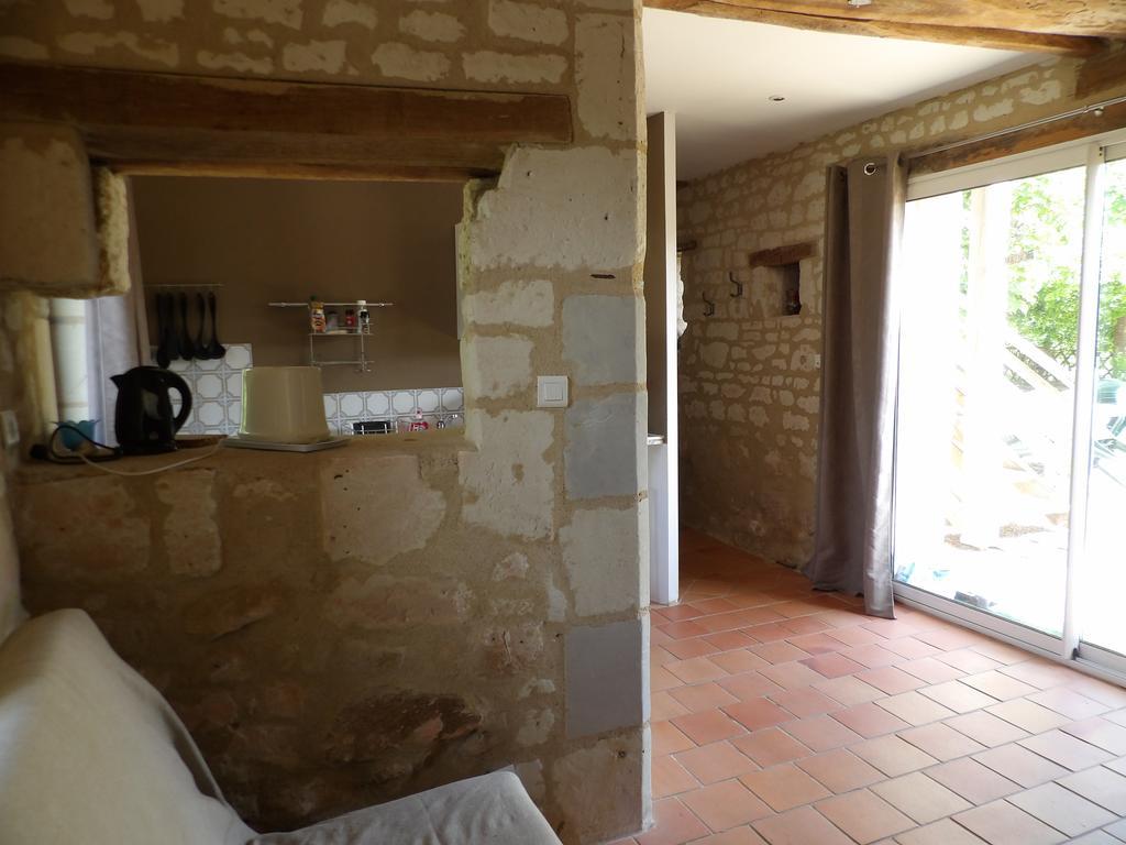 Les Caves Hotel Ambillou-Château Exterior foto
